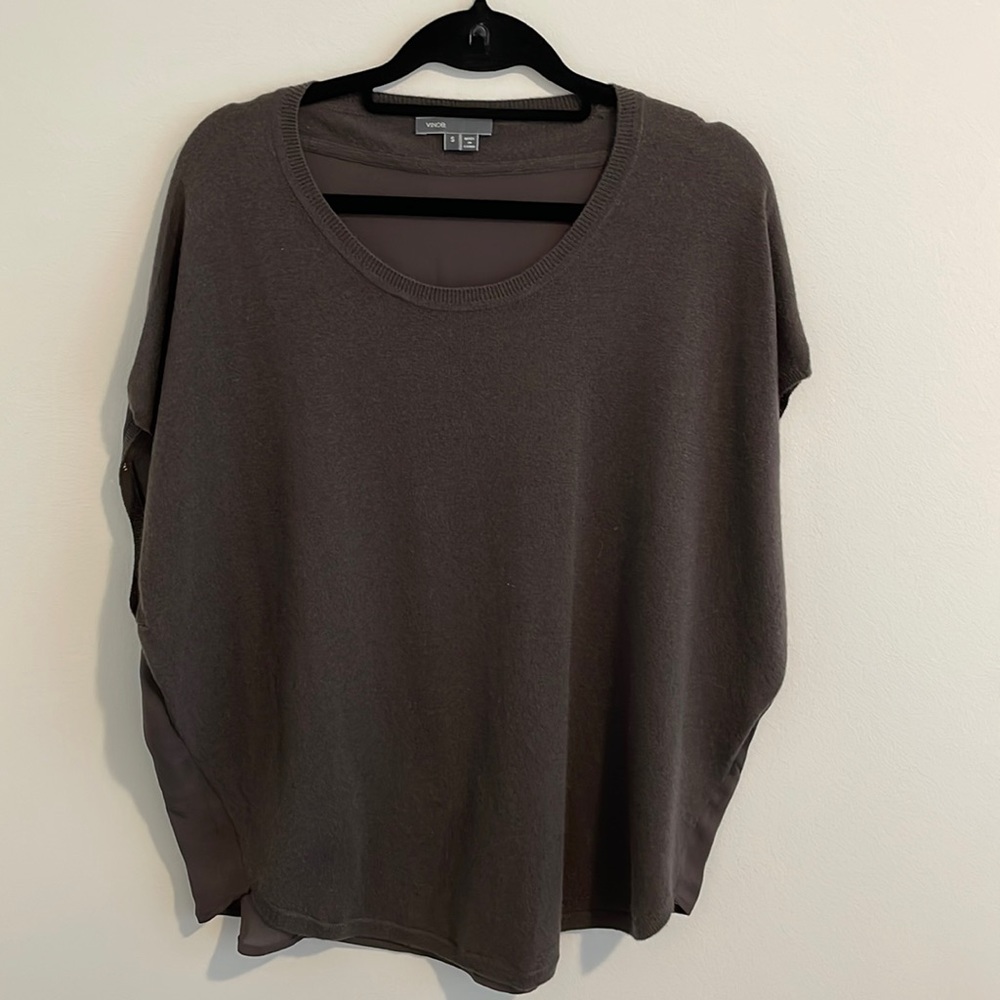 VINCE | NWOT Cashmere and Silk Short sleeve top